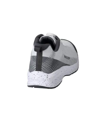 Womens/ladies Footwear Customised Safety Shoes White Stone Grey Mascot
