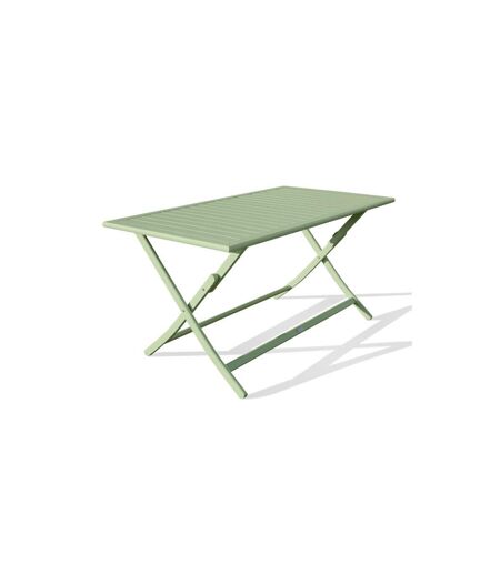 Table de Jardin Pliante Marius 140cm Vert Lagune