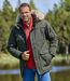 Men's Khaki High-Protection Winter Parka-2