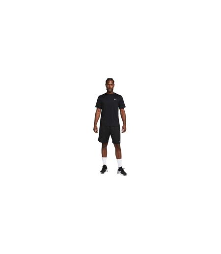 T-shirt Manches Courtes Motif/style Swoosh Hyverse Homme Noir Nike