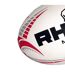 Rhino - Ballon de rugby METEOR (Noir / blanc / rouge) (Taille 5) - UTRD1528
