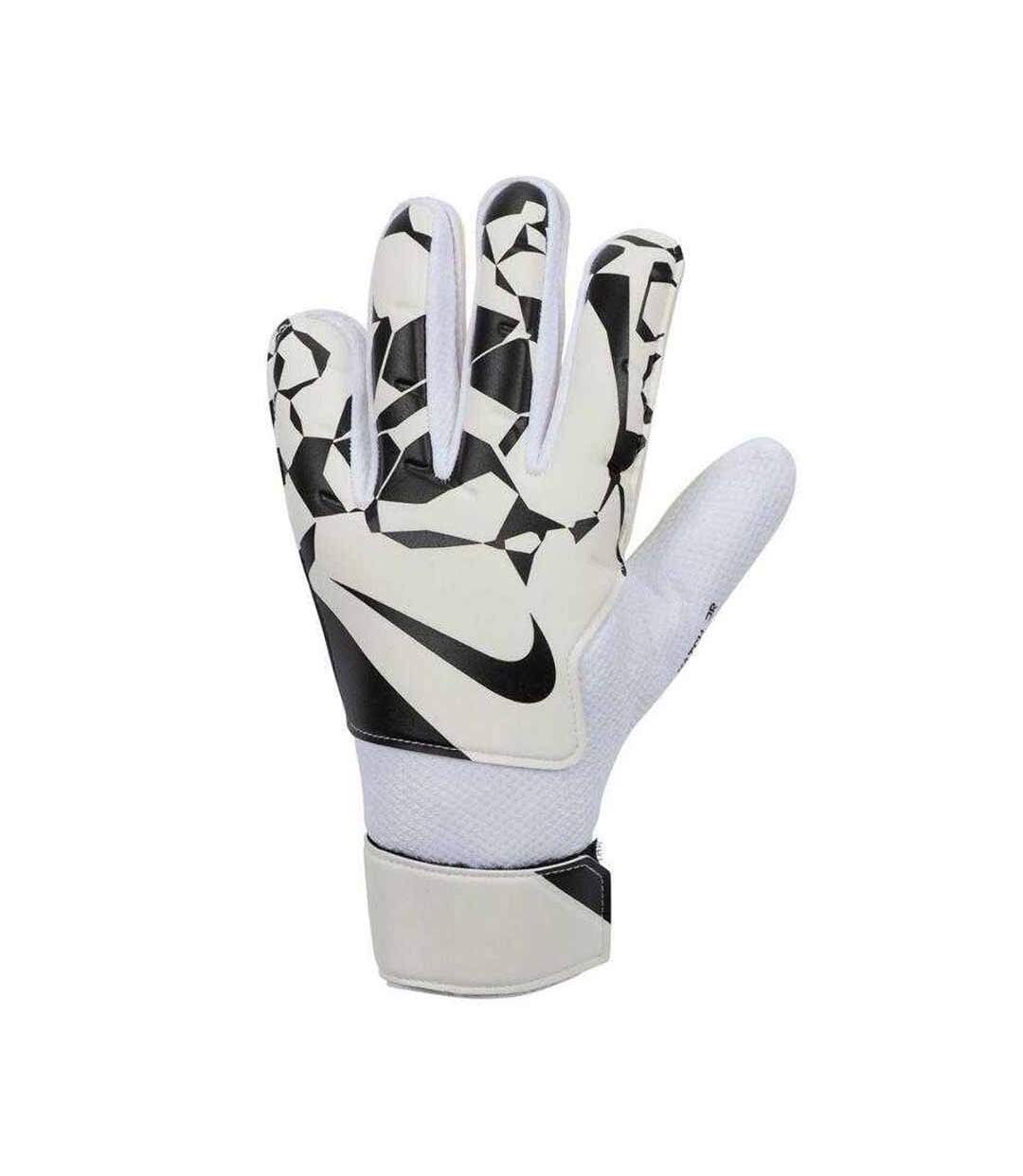 Gants De Gardien De But Match Enfant Blanc Noir Nike-1