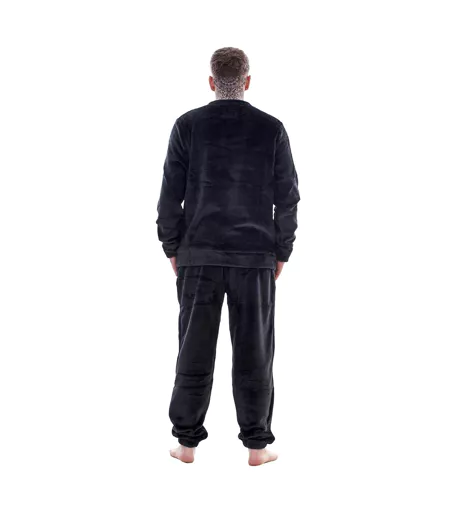 Ensemble De Pyjama Long Homme Noir Keanu