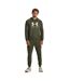 Sweat À Capuche Motif/style Logo Homme Vert Under Armour-4