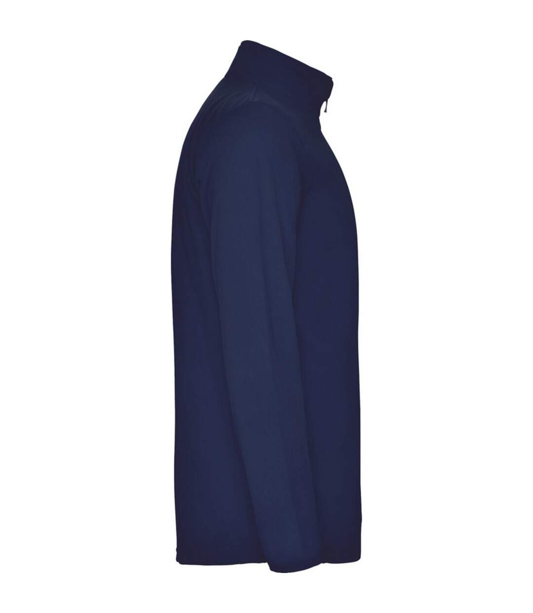 Mens Himalaya Quarter Zip Fleece Jacket Navy Blue Roly-4