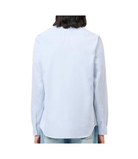 Chemise bleu homme lacoste adult popeline