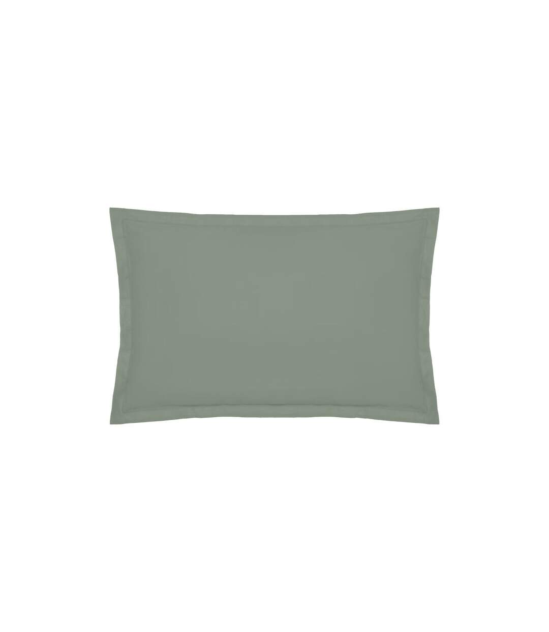 Taie d'Oreiller Percale 50x70cm Vert Tilleul-1
