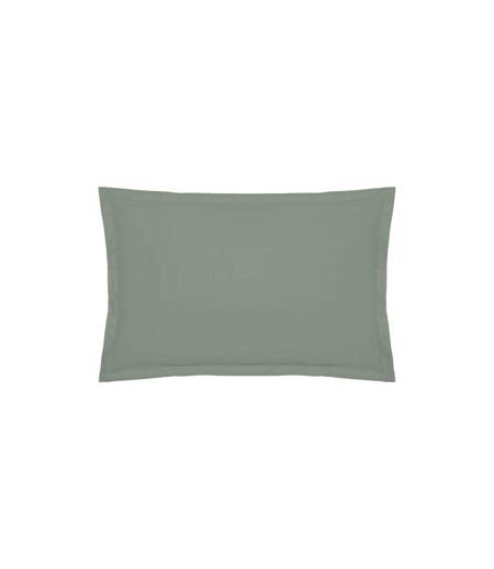 Taie d'Oreiller Percale 50x70cm Vert Tilleul