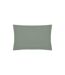 Taie d'Oreiller Percale 50x70cm Vert Tilleul-1