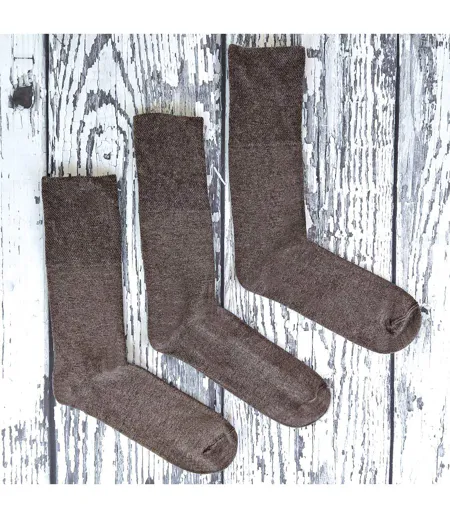 3 Paires Chaussettes Homme Thermiques Diabetiques