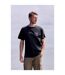 T-shirt chase homme noir Animal