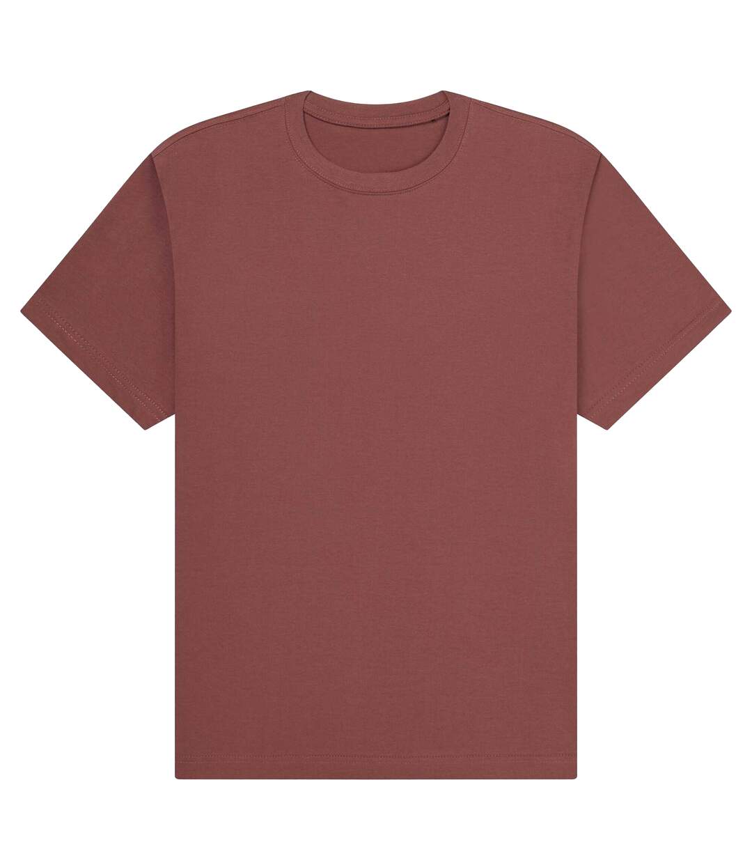Unisex Adult Organic Heavy T-shirt Berry UCC Label Free Collection-1