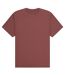 Unisex Adult Organic Heavy T-shirt Berry UCC Label Free Collection-1