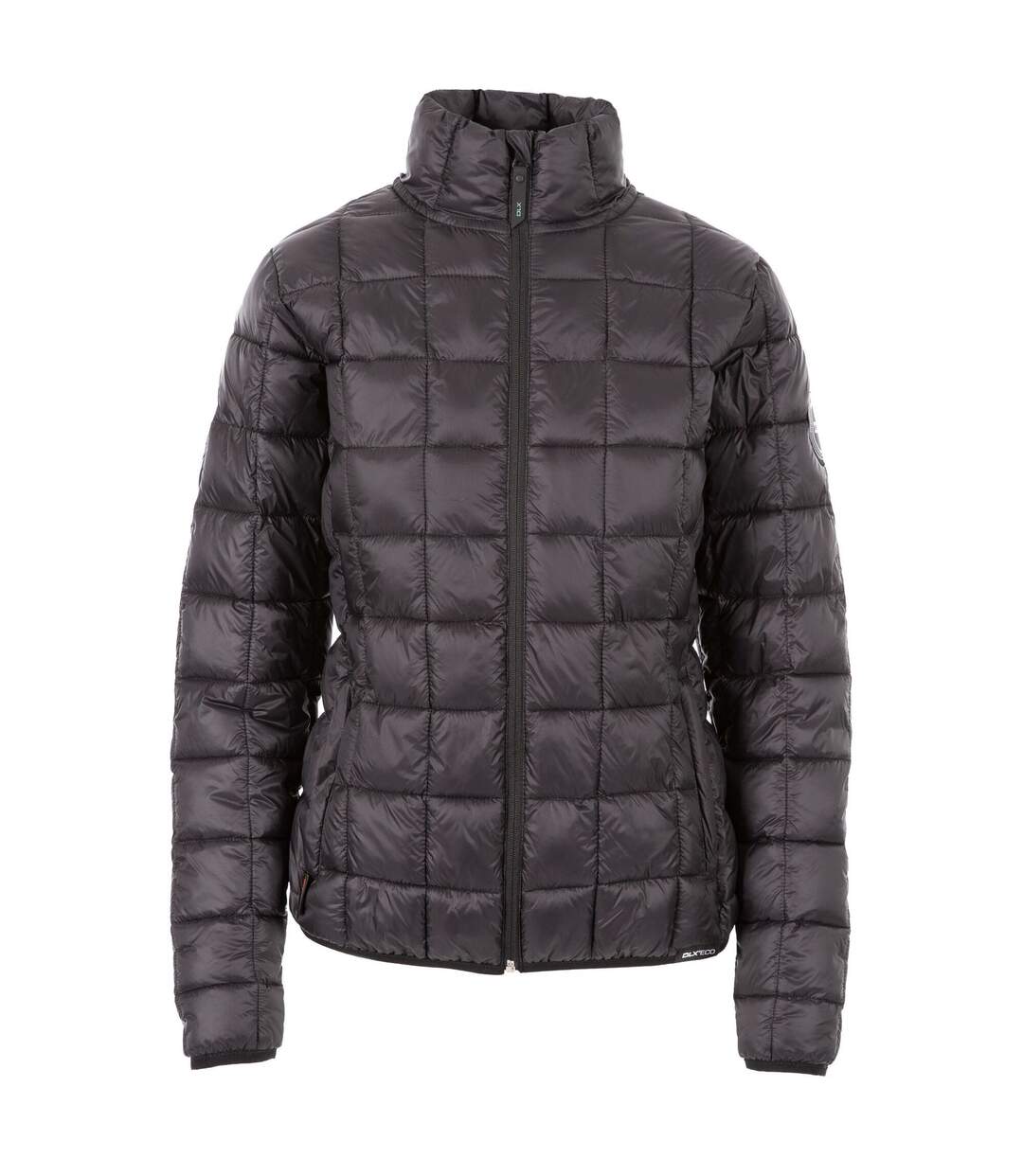 Womens/ladies Melina Dlx Padded Jacket Black Trespass-1
