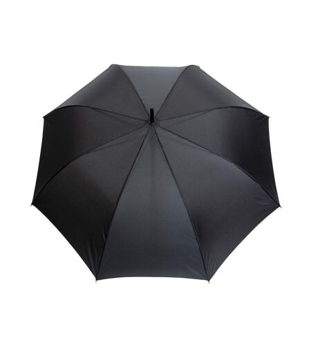 Impact aware bamboo stick umbrella one size black XD Collection
