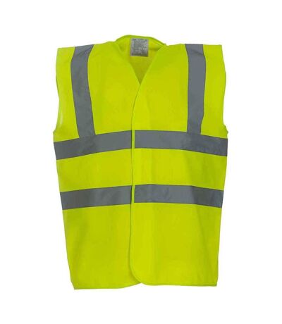 Gilet haute visibilité homme jaune Yoko