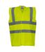 Gilet haute visibilité homme jaune Yoko-1