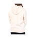 Sweat à capuche ecru femme lee cooper octavi - l-2