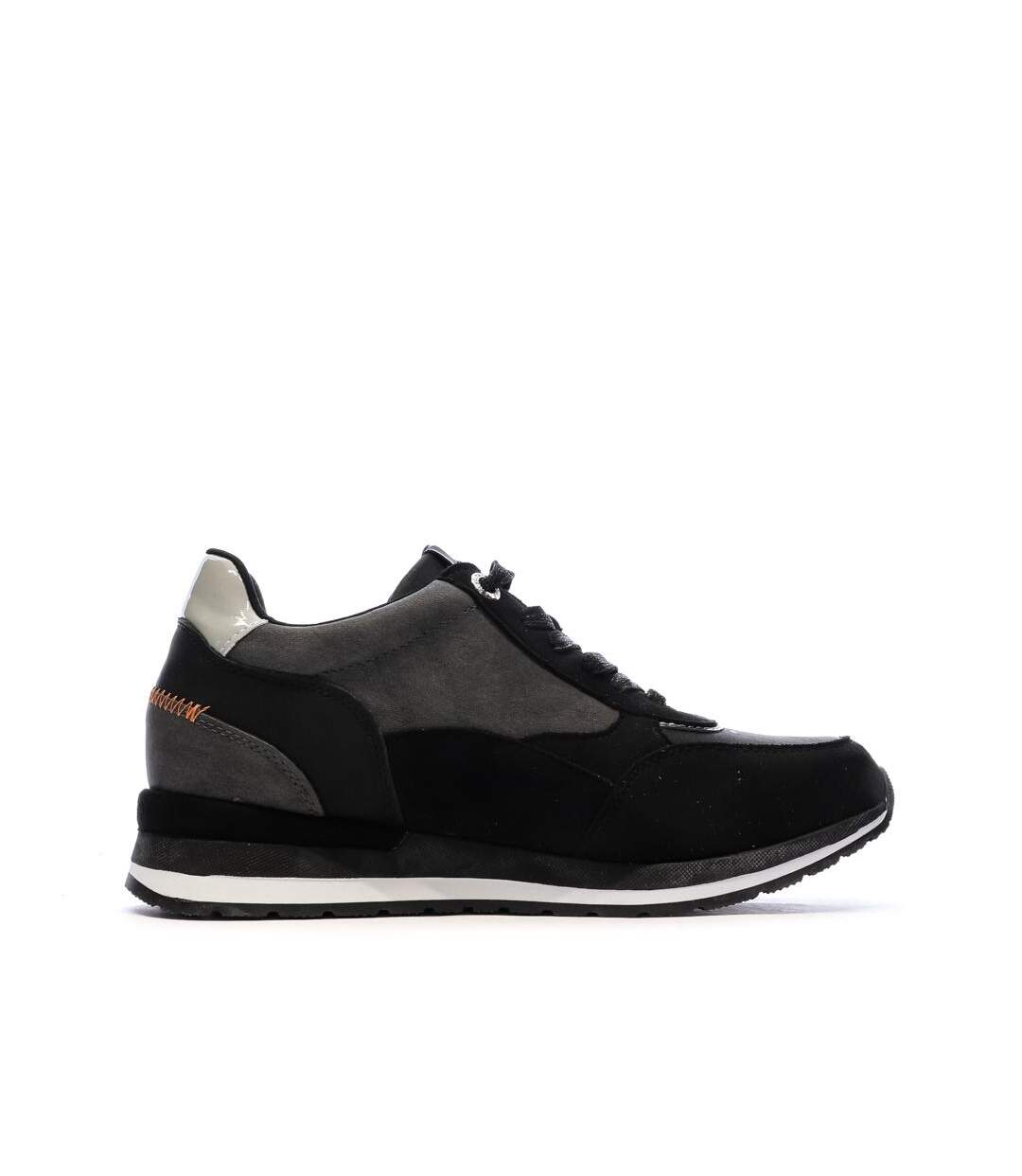 Baskets noir femme refresh 171401-2