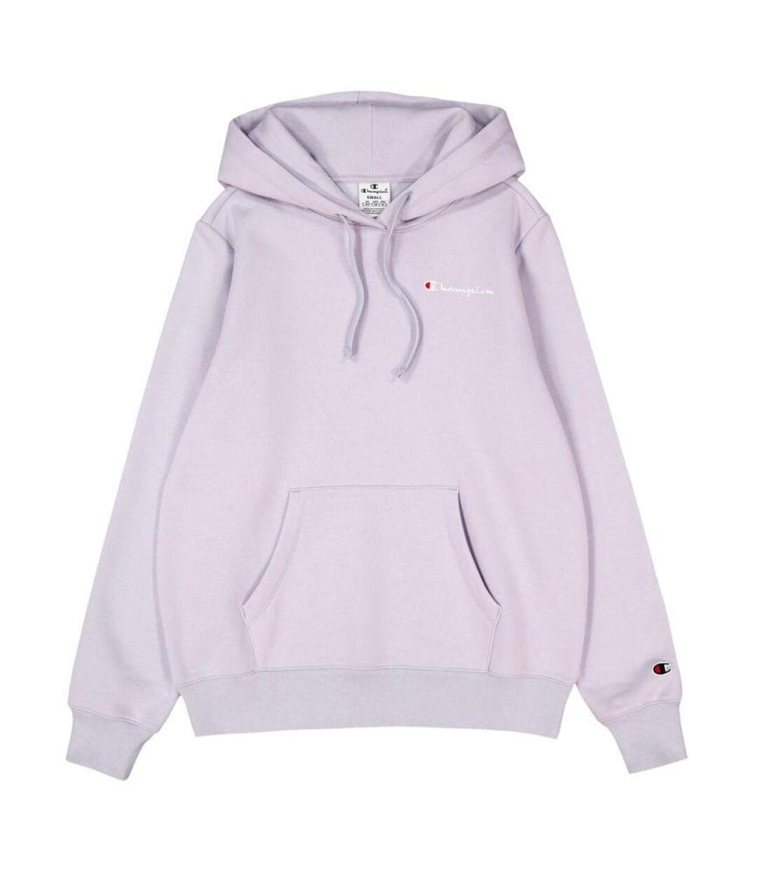 Sweat À Capuche Motif/style Logo Sur Poitrine Femme Violet Clair Champion-2
