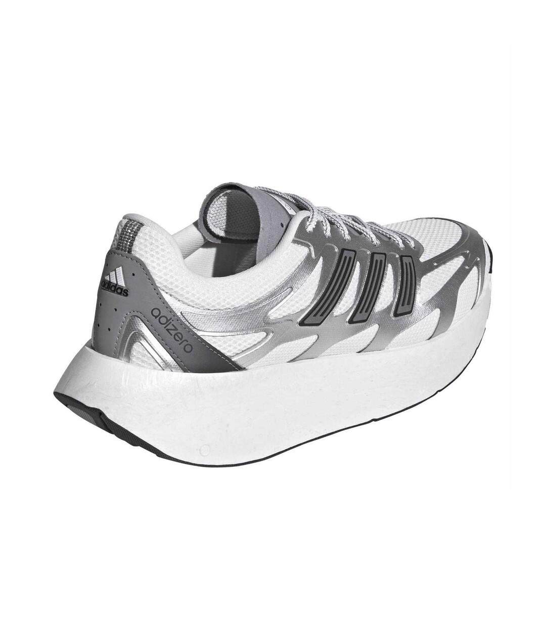 Womens/ladies Adizero Aruku Walking Shoes Silver White Adidas-2