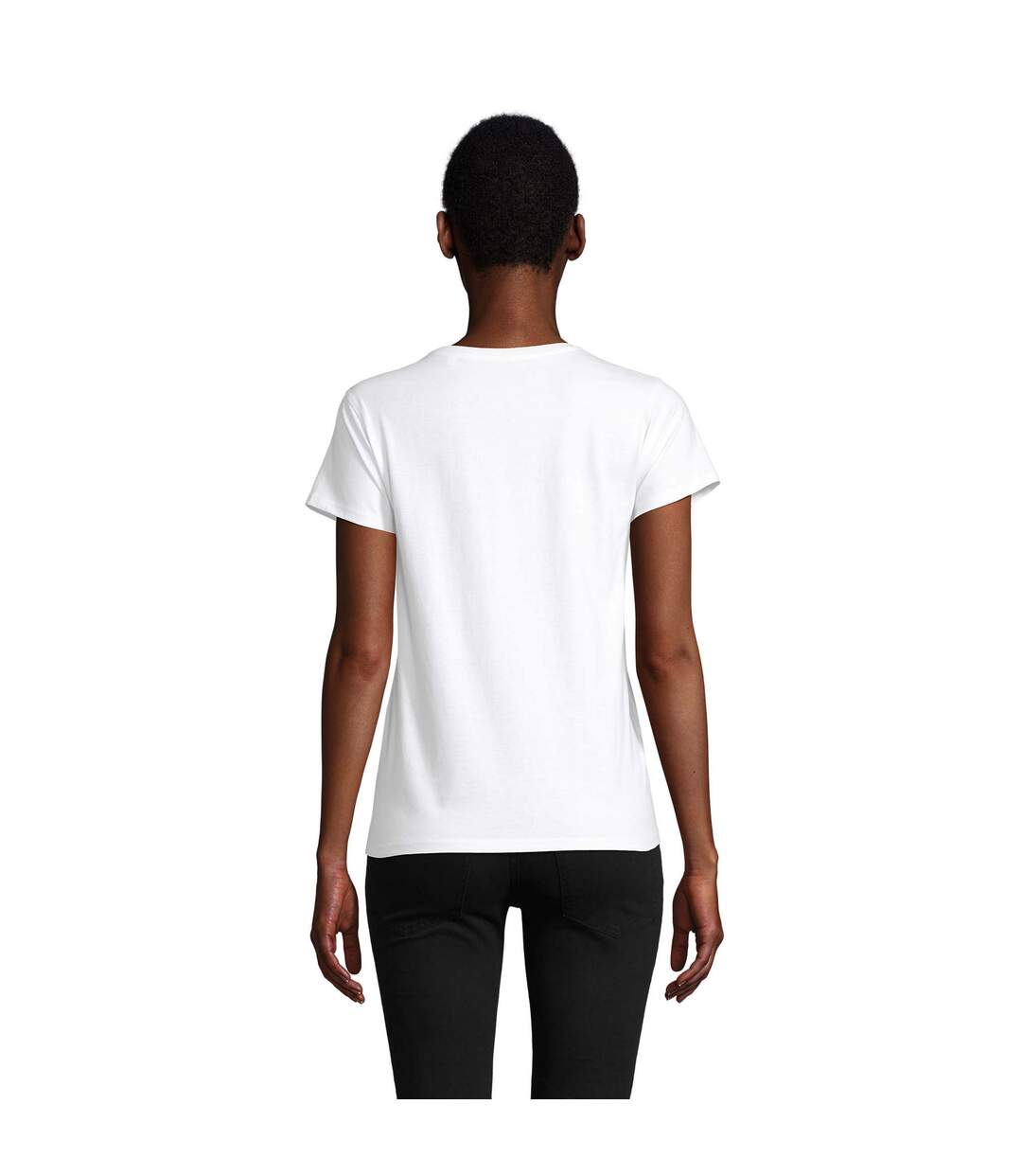 T-shirt Pioneer Femme Blanc SOLS-2