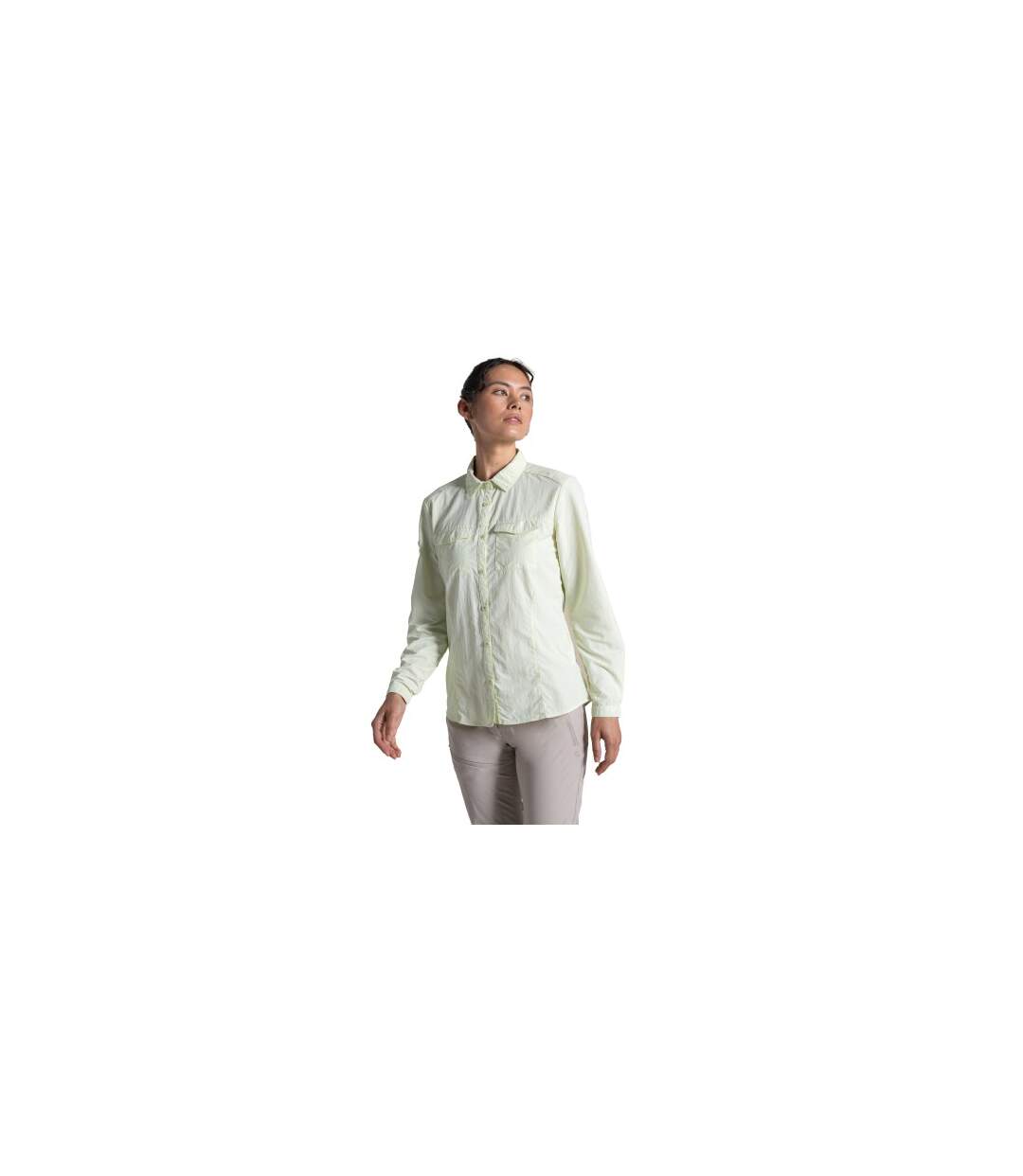 Chemisier Adventure Femme Vert Pâle Craghoppers-1