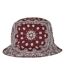 Flexfit Unisex Adult Bandana Printed Bucket Hat (Cherry)