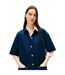Robe Chemisier Courte Femme Bleu Marine Foncé Tommy Jeans-4