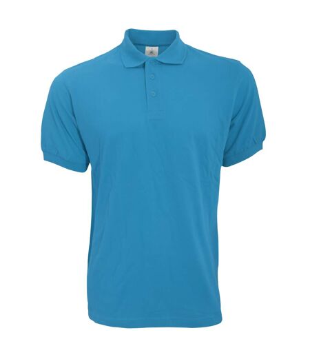 B&C Safran Mens Polo Shirt / Mens Short Sleeve Polo Shirts (Atoll)