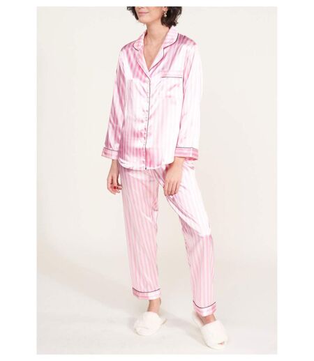 Pyjama fluide en satin