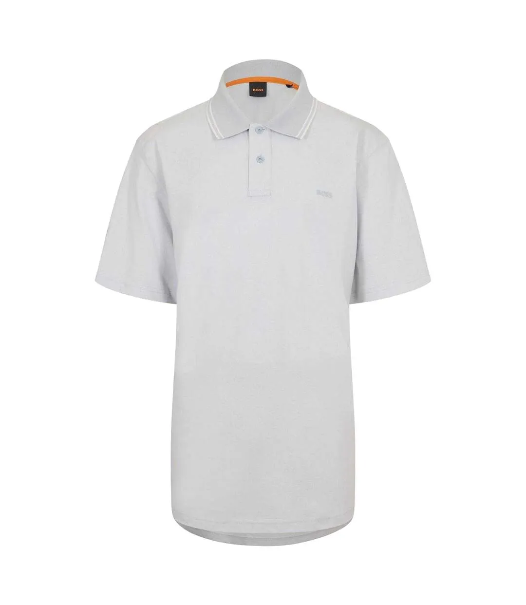 Polo Manches Courtes Peoxfordnew Homme Gris Pastel Boss-1