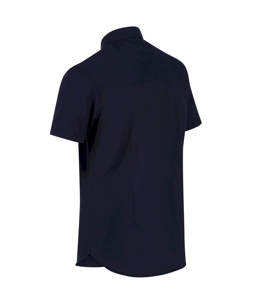 Regatta Mens Mikel Oxford Short-Sleeved Shirt (Navy) - UTRG7270-4