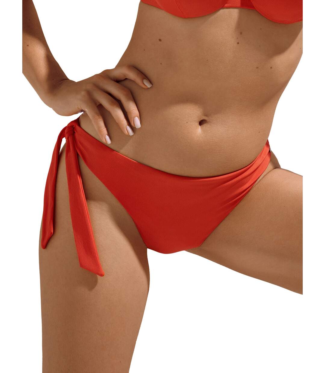 Bas maillot slip de bain à nouette amovible Normandie Lisca-1