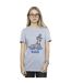 Disney Womens/Ladies Lady And The Tramp Just Like Dad Cotton Boyfriend T-Shirt (Gris sportif) - UTBI30762-2