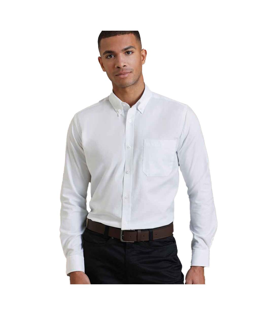 Chemise signature homme blanc Premier-2