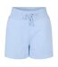 Womens/ladies Fleece Regular Shorts Blue Marl USA Pro-2