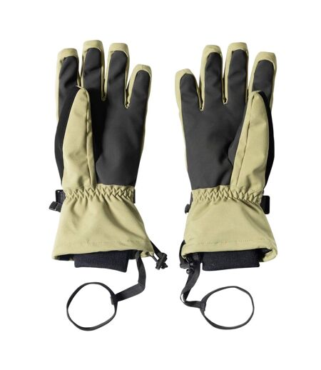 Gants De Ski À Poignets Élastiqués Et Ajustables Pinnacle Homme Kaki Dare 2B