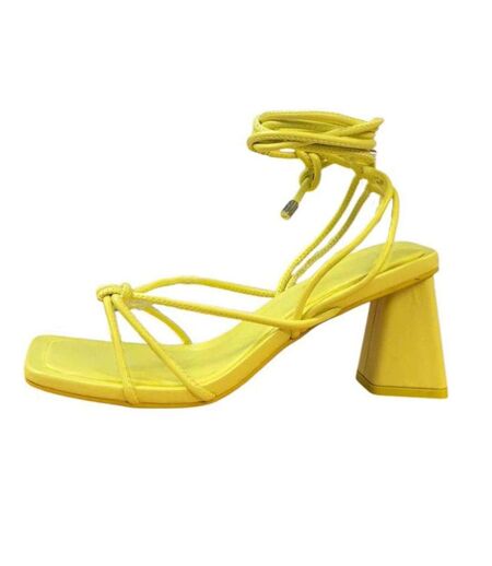 Sandales Delicate Femme Jaune Where´s That From