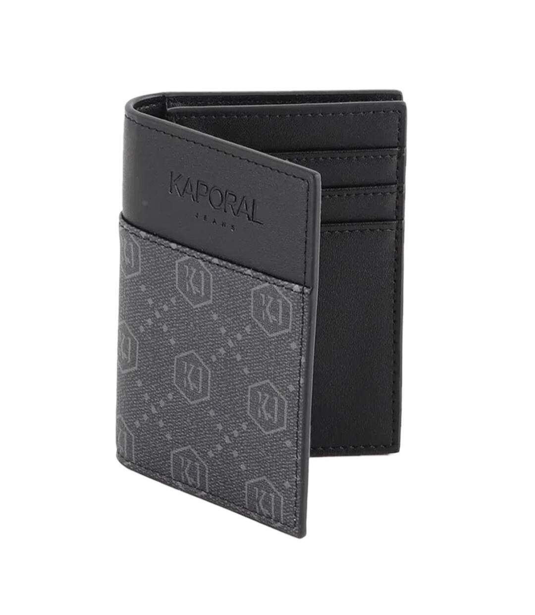 Portefeuille noir homme kaporal kp pouce-1