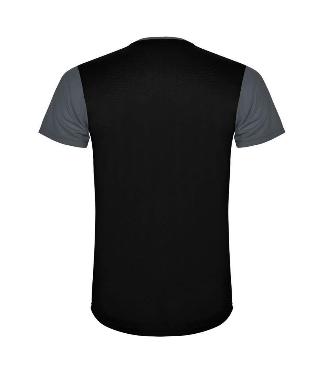 T-shirt Detroit Adulte Anthracite Noir Uni Roly-2