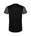 T-shirt detroit adulte anthracite / noir uni Roly