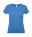 Womens/ladies e150 t-shirt azure B&C