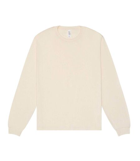 Unisex Adult Heavyweight Boxy Long-sleeved T-shirt Natural Bella + Canvas