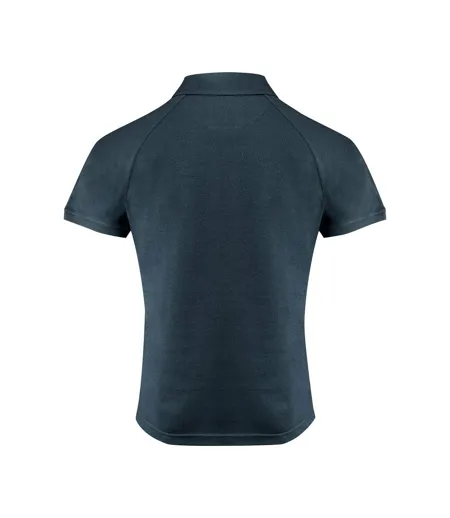 Mens Brookings Modern Polo Shirt Navy James Harvest