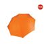 Lot De 2  Parapluie Canne À Ouverture Automatique Adulte Unisexe Taille Unique Orange Kimood-1