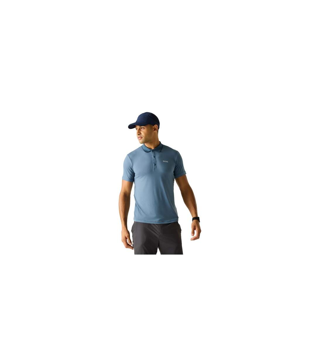 Polo Maverik Homme Bleu Regatta-1