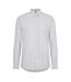 Mens S-roan Oxford Long-sleeved Button-down Shirt White Boss-1