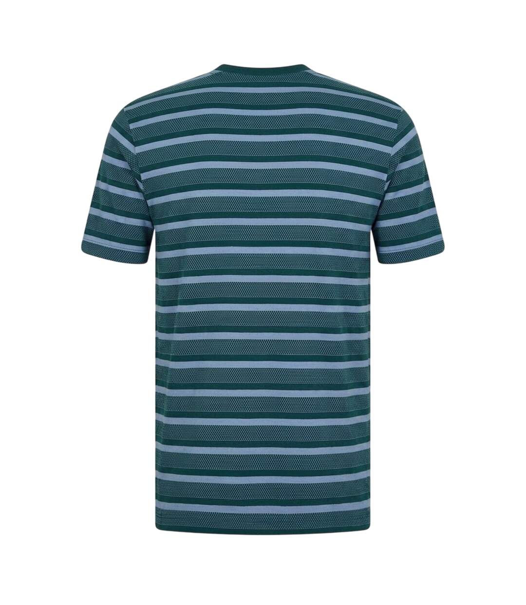 Mens Striped Crew Neck T-shirt June Bug Original Penguin-2