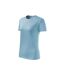 Womens/ladies Classic New T-shirt Powder Blue Adler-1